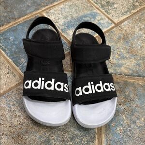 Adidas  women’s size 8 Black and White Sandals